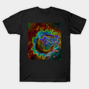 Black Panther Art - Glowing Edges 128 T-Shirt